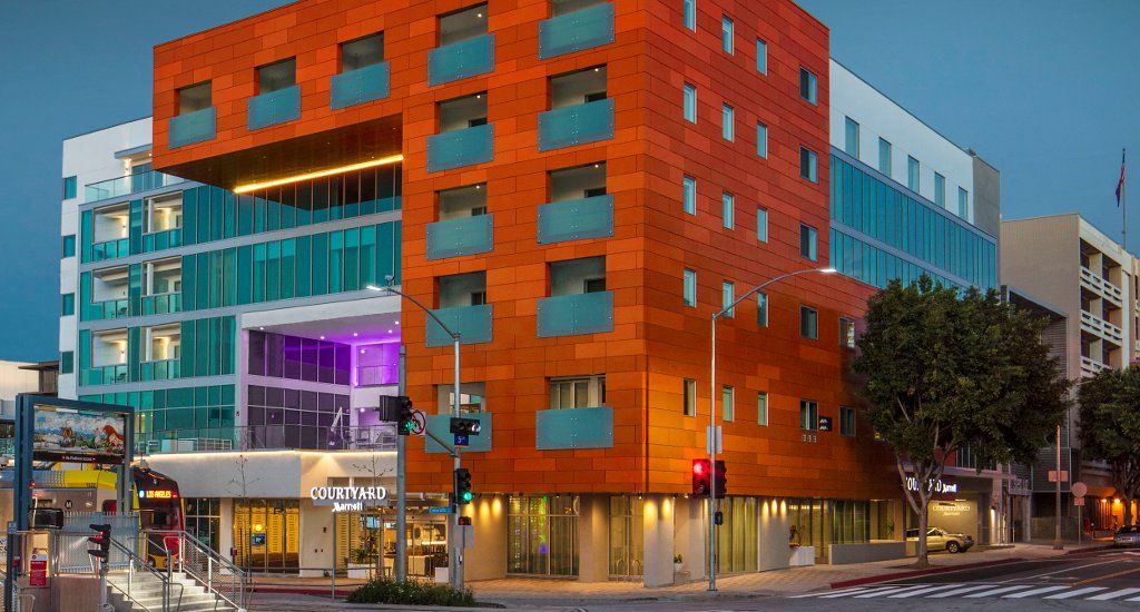 Courtyard By Marriott Santa Monica Hotell Exteriör bild