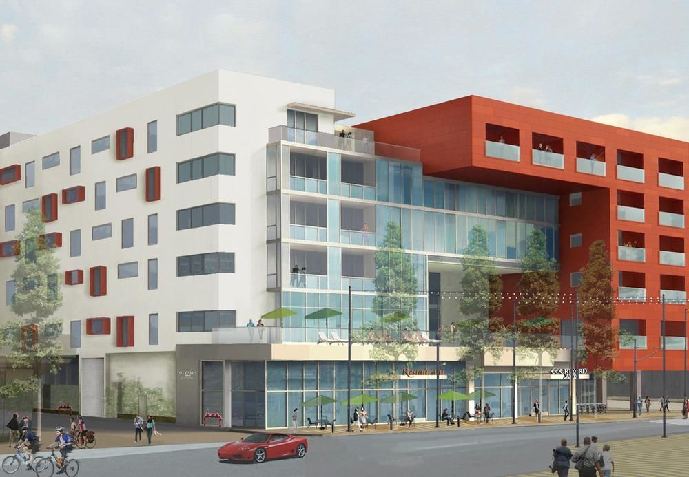 Courtyard By Marriott Santa Monica Hotell Exteriör bild