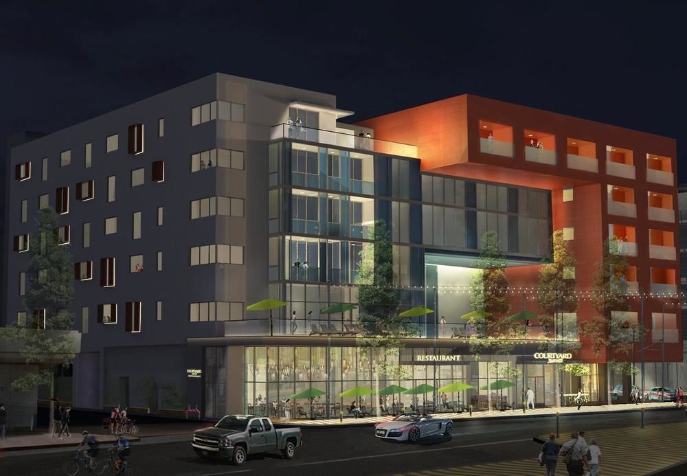 Courtyard By Marriott Santa Monica Hotell Exteriör bild